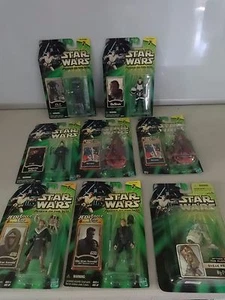 HUGE SELECTION STAR WARS 00/01 Power Of The Jedi Sneek Peek ACTION FIGURES MOC - Picture 1 of 31