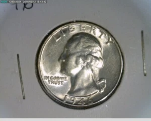 1946 Washington Quarter ( 5-179 6m1 ) - Imagen 1 de 2