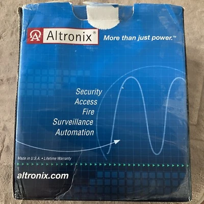 ALTRONIX ALTV244 Power Supply 4 Fuse 24Vac @ 4A CCTV - Image 1 of 4