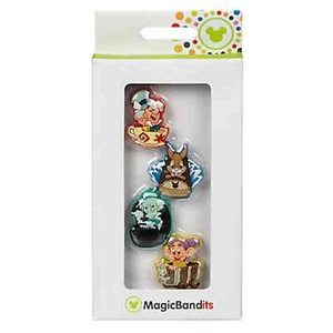 Disney Parks Magic Bandits Attractions Set of 4 splash mountain Haunted mansion - Picture 1 of 2