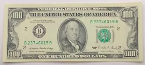 1988 Vintage $100 Note -Vintage Currency - New York - Hundred Dollar Bill - Picture 1 of 2