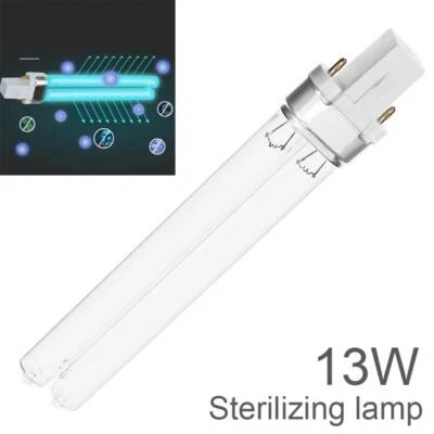 13W 253.7nm G23/2G7 Lamp H Shape UV Light G23 2-pin base - Image 1 of 4