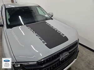 2024-2025 Ford Ranger Center Hood Stripe With Ranger Sticker Graphic Decals - Picture 1 of 7