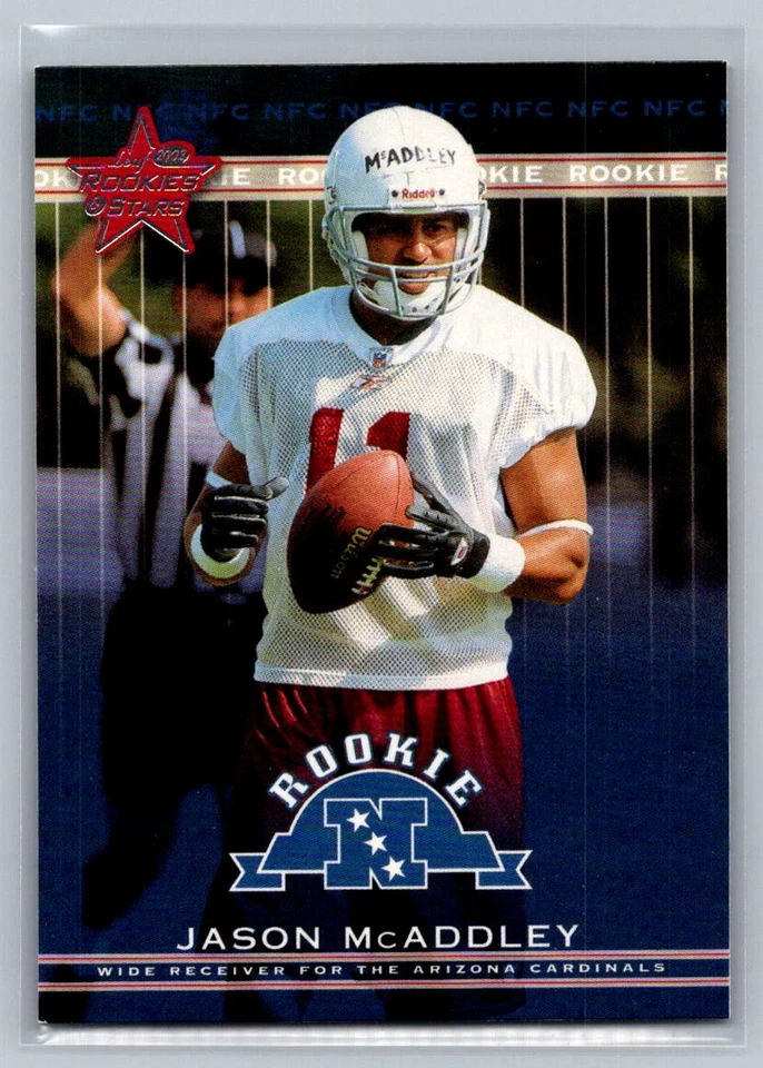 2002 Leaf Rookies & Stars RC #257 Jason McAddley Arizona Cardinals - Image 1 of 2