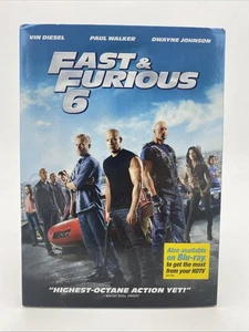 FAST & FURIOUS 6 - Vin Diesel DVD ~NEW/SEALED - Picture 1 of 6