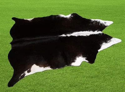 100% Original Kuhfell Teppich Bereich Skin Leder 15.97 Sq.feet (127cmx117cm) - Bild 1 von 3