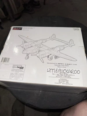 SPECCAST #41013 Diecast P-38J-10 Lightning LITTLE BUCKAROO NIB Buck Rogers - Image 1 of 4