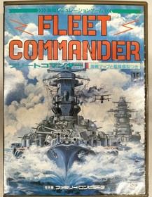 Famicom Software Model Fleet Commander Ascii FPH14