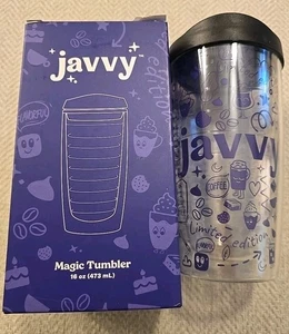 JAVVY Magic Tumbler 16 oz Double Wall Cup – Limited Edition New In Box - Picture 1 of 3