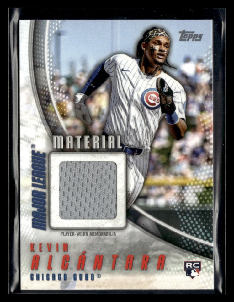 Kevin Alcantara 2025 Update Series RC Player Worn Patch Major League [xlz101 - Image 1 of 2