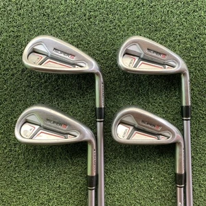 Adams Idea Super S Irons P 9 8 7 Stiff Graphite Shaft - Picture 1 of 5