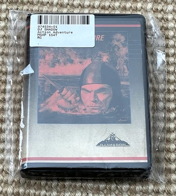 DJ SHADDOW   Action Adventure   FACTORY SEALED CASSETTE album   SEALED  RARE - Image 1 of 2