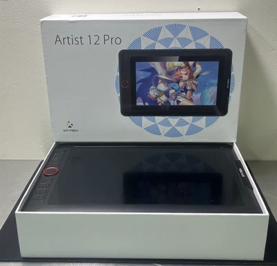 Xp-pen Artist 12 Pro Graphics Tablet and Pen - Black, Used with Cables - Image 1 of 4