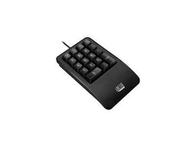 Adesso AKB-618UB Antimicrobial Waterproof Numeric Keypad with Wrist Rest Support - Image 1 of 4