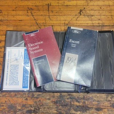  1994 Ford Escort owners manual  Foto 1 de 3