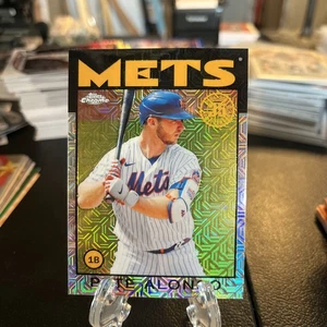 2021 Topps - Silver Pack 1986 Topps Chrome Baseball Pete Alonso #86BC-65 - Picture 1 of 2