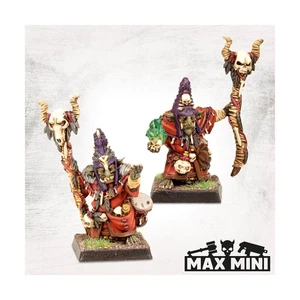 Maxmini Fantasy Mini 28mm Goblin Shamans Pack New - Picture 1 of 1