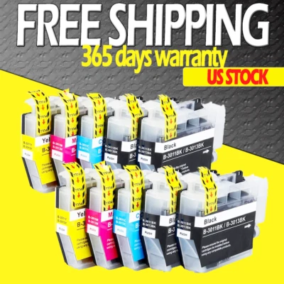 10 PK LC3011 CMYK SET Ink Cartridge for Brother MFC-J491DW/J497DW/J690DW/J8950DW - Image 1 of 4