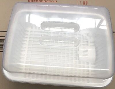 Quality Dish Rack Plate Drying Cutlery Holder Drainer Dishrack Tray Set DryerF2 - image 1 of 4