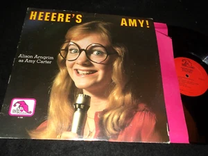 HEERE'S AMY! LP Wild Jimmy Carter Spoof Comedy LP 77 ALISON ARNGRIM Little House - Imagen 1 de 1