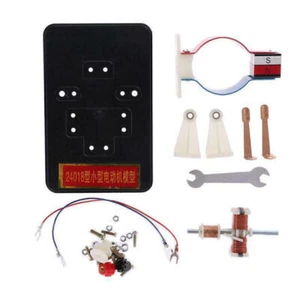 DIY Simple DC Electric Motor Model Assemble Kit for Kids Physics Science Toys - Picture 1 of 10