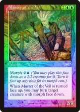 Master of the Veil FOIL Legions PLD Blue Uncommon MAGIC MTG CARD ABUGames