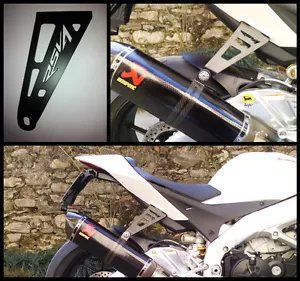 STAFFA SCARICO Aprilia RSV4 RSV-4 2009-2018 Logo Verticale - Foto 1 di 1