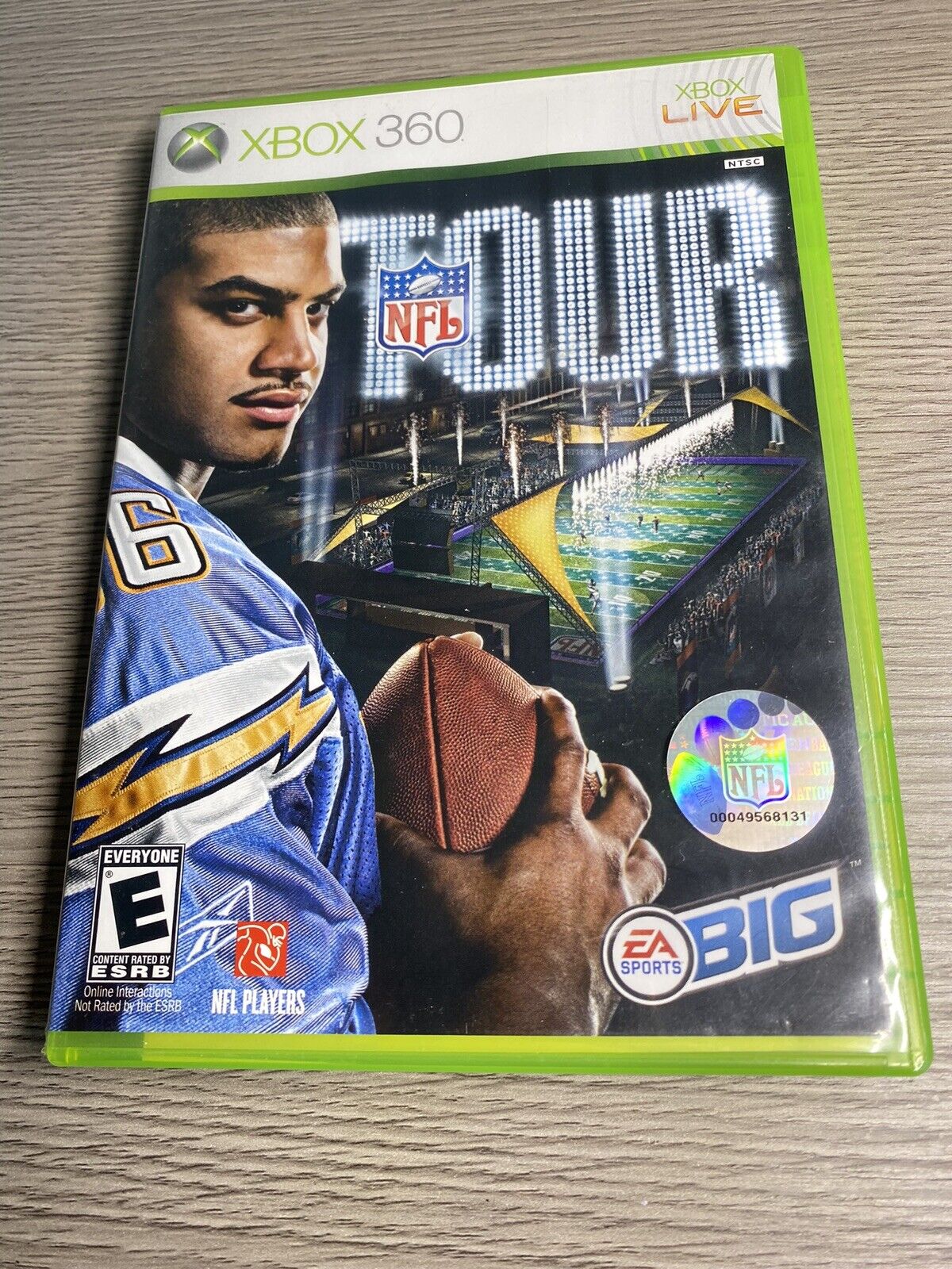 NFL Tour (Microsoft Xbox 360, 2008) EA Sports CIB w/ Manual Good Condition Works