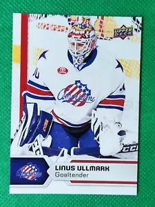 2017 Upper Deck AHL #13 Linus Ullmark NICE Ottawa Senators / Rochester Americans - Photo 1 sur 3