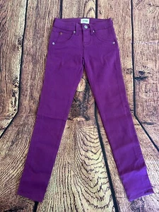 Girls Purple Hudson Jeans Size 7 - Picture 1 of 10