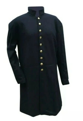 NAVY BLUE U S Union Civil WAR Frock Coat size : 40,42,44,46,48,50,52 Foto 1 de 2