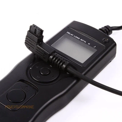 LCD Timer Intervalometer Remote For Sony A900 A100 A700 A200 A300 A350 A560 A550 - Image 1 of 4
