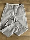 POLO RALPH LAUREN Mens Grey CHINOS TROUSERS "Stretch Classic Fit" - W34 34