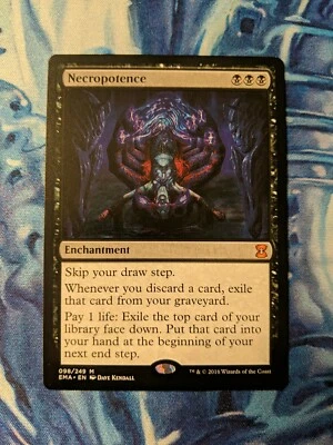 1x Necropotence - Eternal Masters, English - NM, Pack Fresh, Unplayed - Image 1 of 2