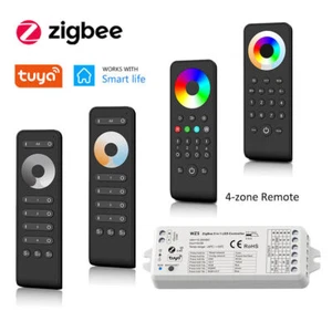 Zigbee 3.0 Led Remote Controller Box fr 5050 Dimmer RGB RGBW RGB+CCT Strip Light - Picture 1 of 17