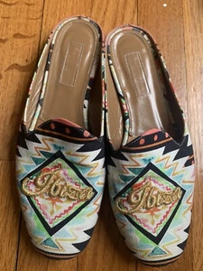 AQUAZZURA Ibiza Slides Sandals Mules loafers 36.5 - Picture 1 of 3