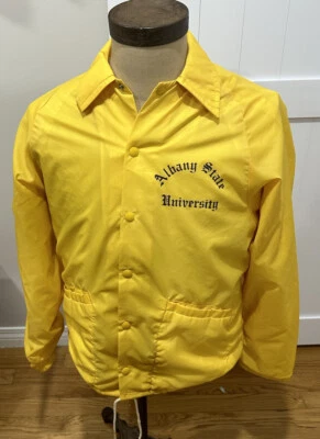 Chaqueta Ligera De Colección Albany State University Golden Rams Para Hombre/Adulto Pequeña Foto 1 de 4