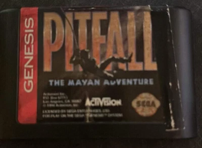 Pitfall: The Mayan Adventure (Sega Genesis, 1994) Tested - Image 1 of 2
