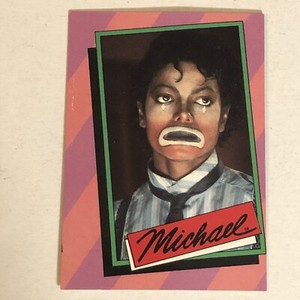 Michael Jackson Trading Card 1984 #19