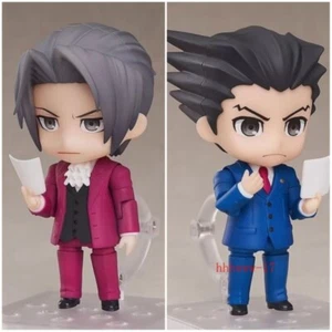 Ace Attorney #1761 Phoenix Wright #1762 Miles Edgeworth Action Figures Toy Gifts - Afbeelding 1 van 14