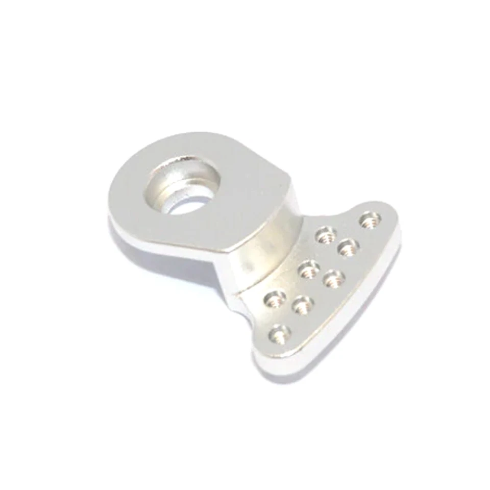 GPM Racing Aluminum Servo Saver (2mm Thread) Silver : 1/10 Tamiya DT-03 - Image 1 of 1