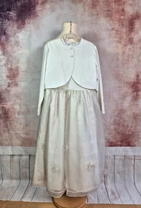 Baron Kommunion Erstkommunion Kleid Gr. 146 Neu Luxus UVP 229€ festlich elegant - Bild 1 von 13