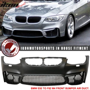 Fits 11-13 BMW E92 E93 3 Series Coupe LCI M4 Style Front Bumper Cover Conversion - Picture 1 of 6
