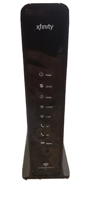 Router WiFi de doble banda Xfinity Arris XB3 802.11AC cable módem negro Foto 1 de 4