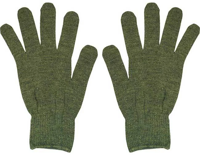 Glove Liners - Gi Polypropylene Made in US Olive Drab One Size by Rothco
