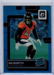 Panini Donruss Optic 2022 - Clasificado novato #270 Nik Bonitto (RC)/299 SP - Imagen 1 de 2