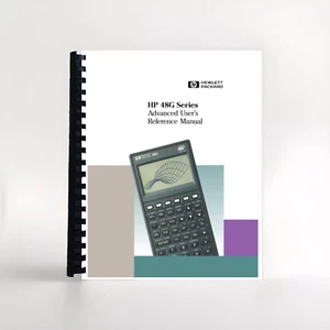 Hewlett Packard HP 48GX Calculator 48G Series Advanced User’s Reference Manual - Picture 1 of 1
