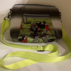 Beetlejuice Lydia HandBag Purse Crossbody Ribbon Strap Adjustable Vinyl NWOT - Picture 1 of 7