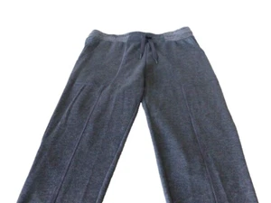 NWT St. John’s Bay Active Medium Dark Gray Long Pull On Sweatpants Elastic Waist - Picture 1 of 9