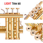 Yamaha Trumpet Trim kit. KGUBrass. All YTR models. Custom caps. finger buttons.